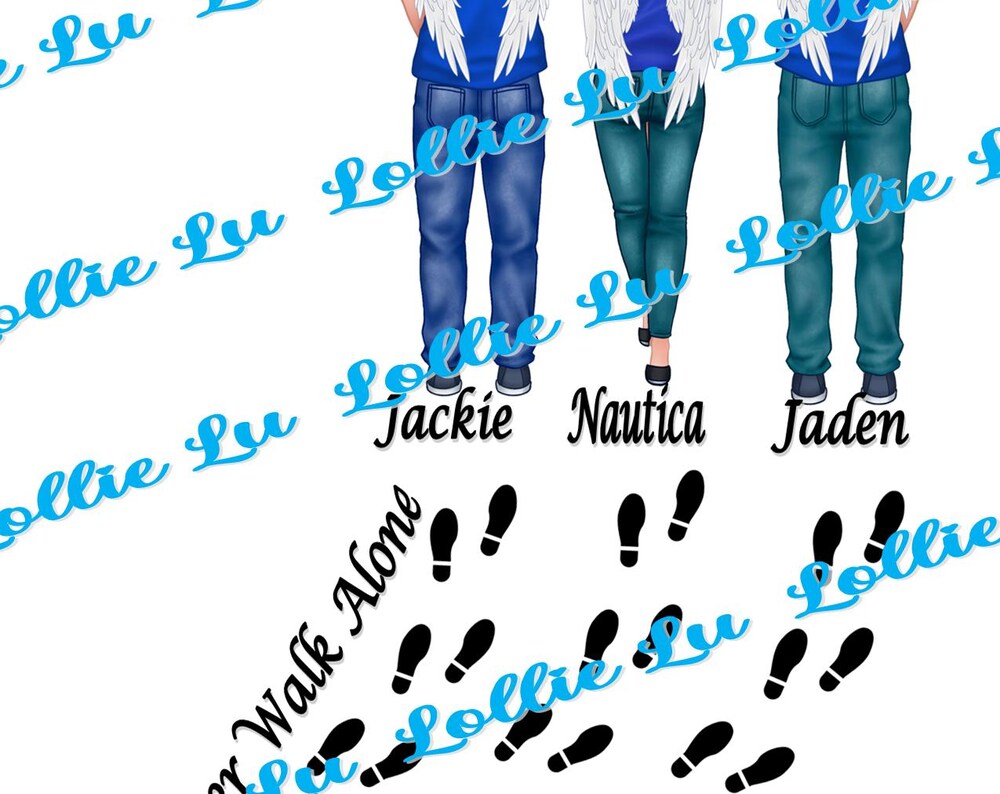 You Never Walk Alone Custom Digital file