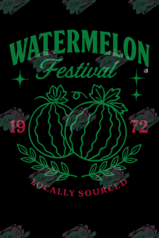 Watermelon Festival Custom Print; Digital file; png; dtf; sublimation; tshirt; funny