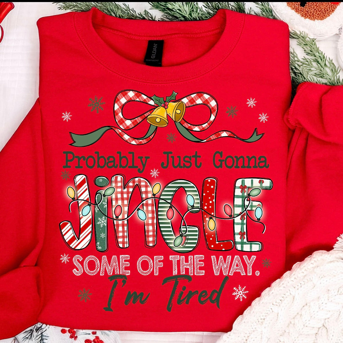 Just Going to Jingle Part of the Way Custom Shirt