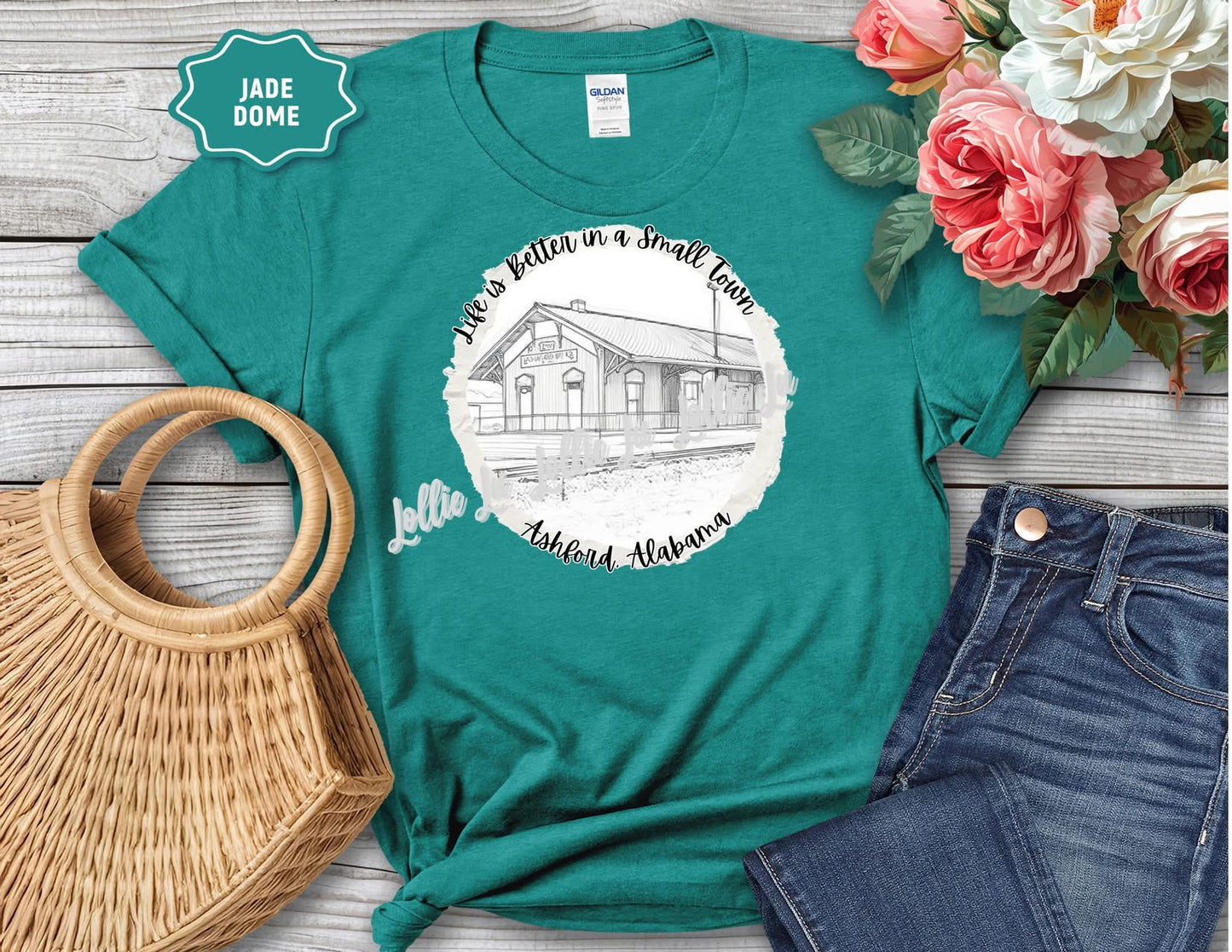 Better in a Small Town Ashford Custom Shirt