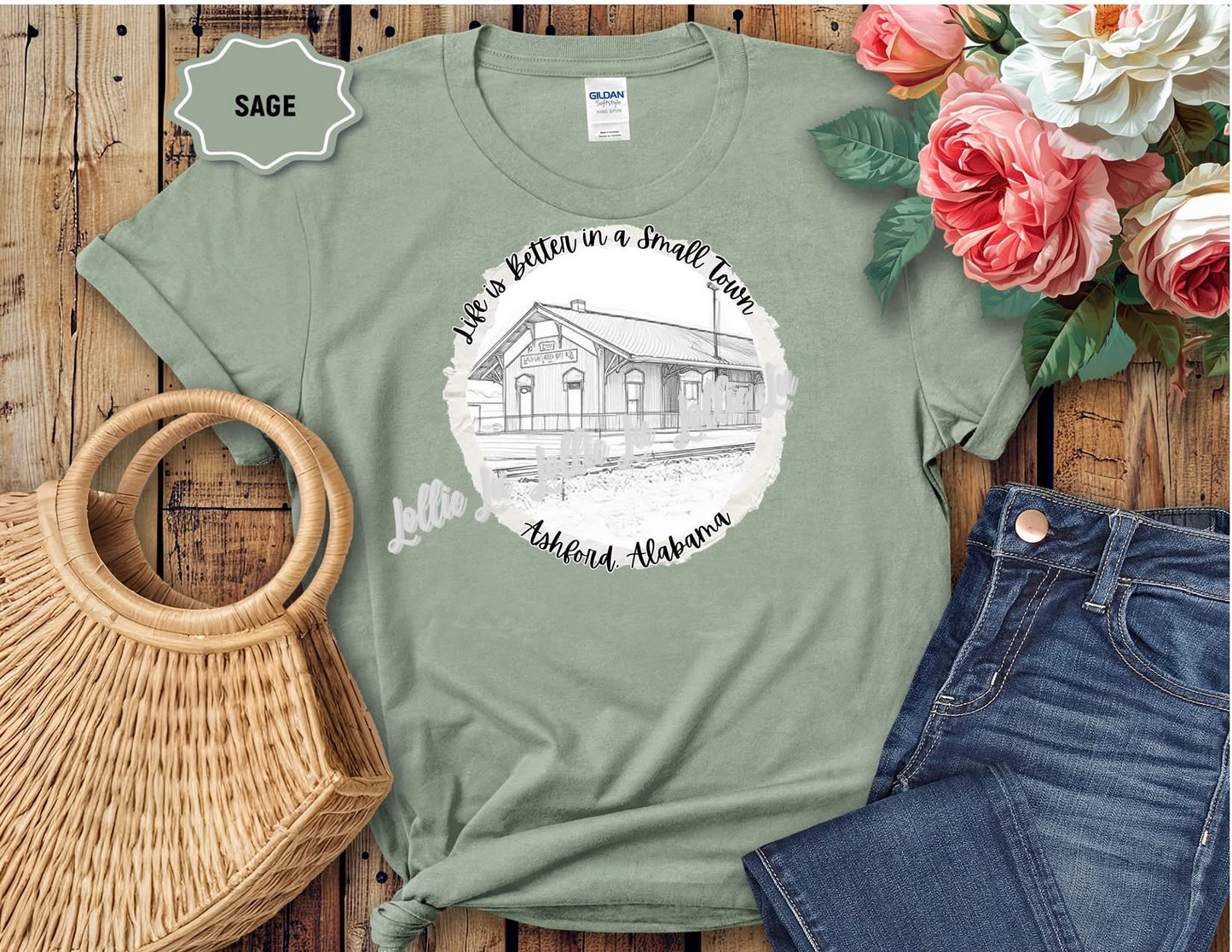 Better in a Small Town Ashford Custom Shirt