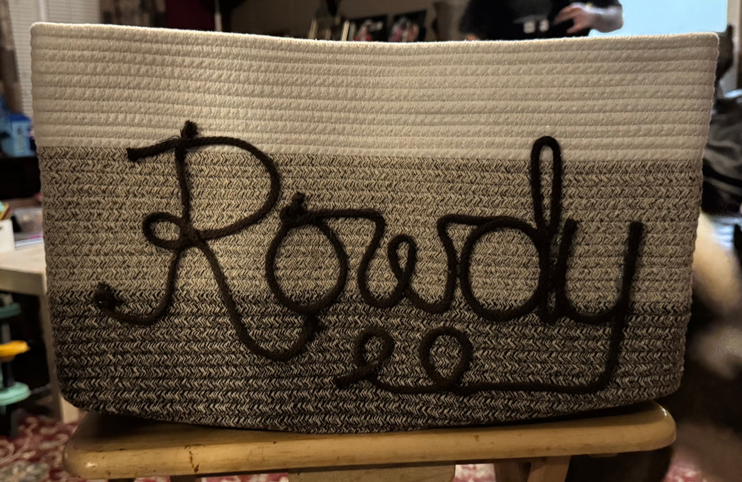 Basket Custom Personalized
