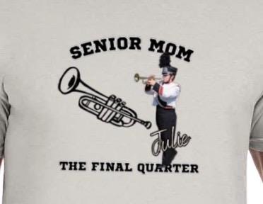 Senior Mom Shirt with Custom Photo