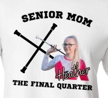 Senior Mom Shirt with Custom Photo