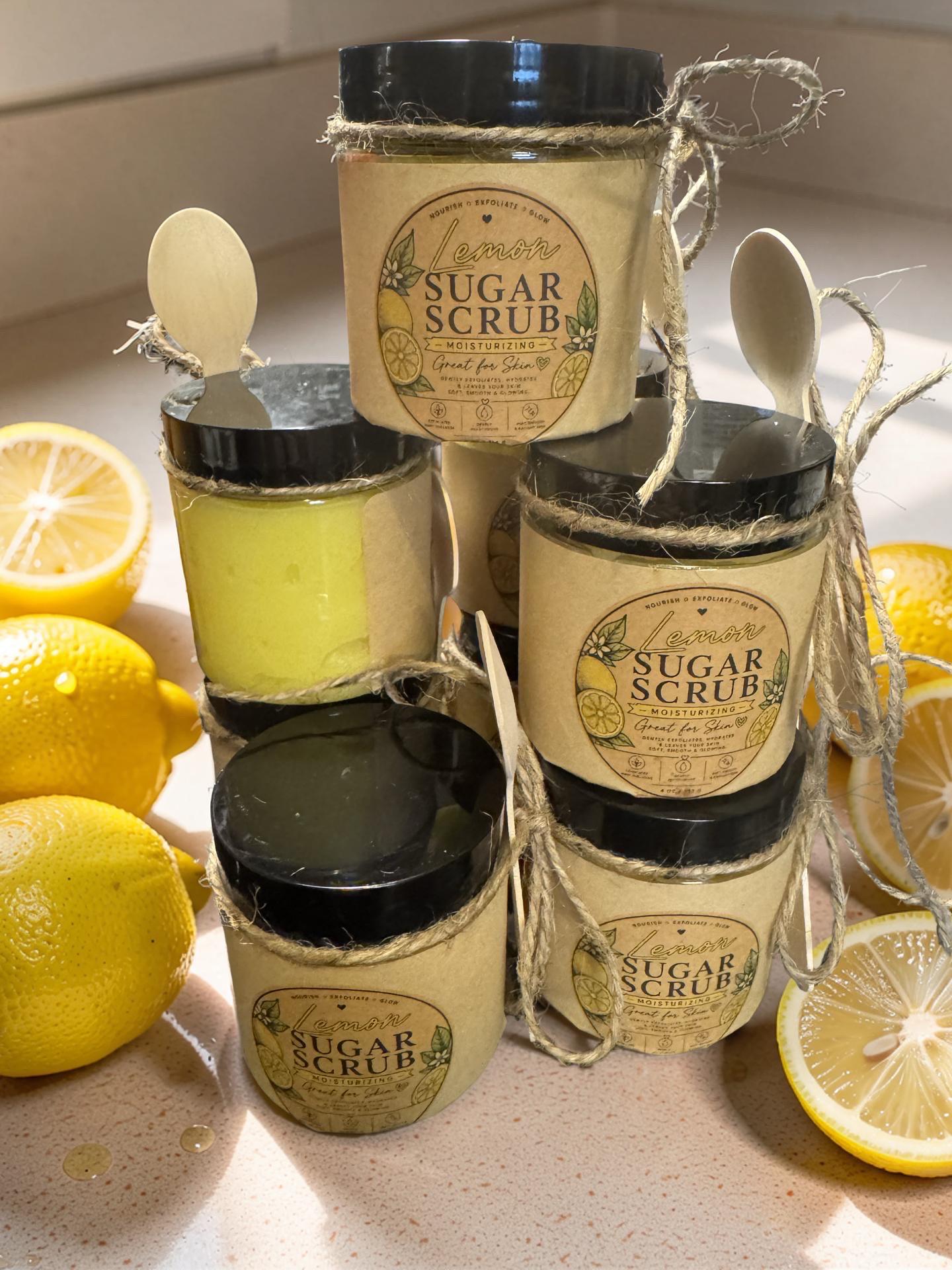 Sugar Scrub; custom; homemade; exfoliate; moisturizer